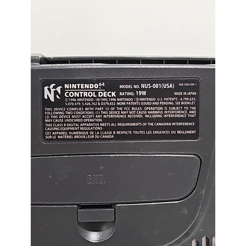 Nintendo 64 Video Game Console SEE DESCRIPTION